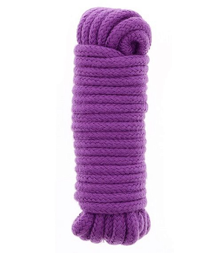 Фиолетовая веревка для связывания BONDX LOVE ROPE - 5 м. Dream Toys 20859