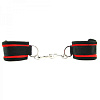 Мягкие наручи с красными вставками Sportsheets и Sex Mischief Beginners Handcuffs Red SS10058
