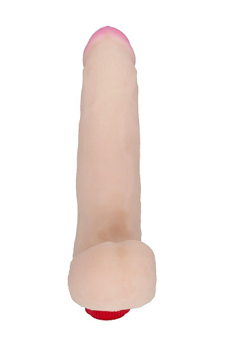 Реалистичный вибратор из неоскин телесного цвета LOVETOY (А-Полимер) 802900 (19,5 см)