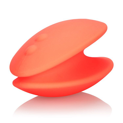 Оранжевый вибромассажёр California Exotic Novelties Mini Marvels Silicone Marvelous Massager SE-4409-20-3