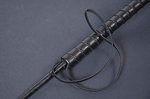 Чёрный стек со шлепком Beastly «Эротика» 200-10