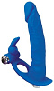 Синяя вибронасадка для двойного проникновения Bior toys ST-40172-2 (15 см)