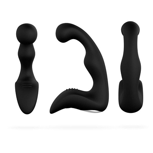 Чёрный вибростимулятор простаты RestArt JAYRA-335