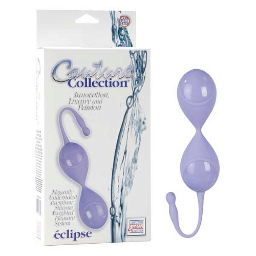 Сиреневые вагинальные шарики California Exotic Novelties Couture Collection Eclipse SE-4568-14-3