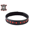 Чёрный ошейник-чокер с красными сердечками Sitabella 3022-1