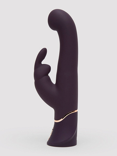 Фиолетовый вибратор-кролик Fifty Shades of Grey Greedy Girl G-Spot Stroker Rabbit Vibrator FS-80004 (24,1 см)