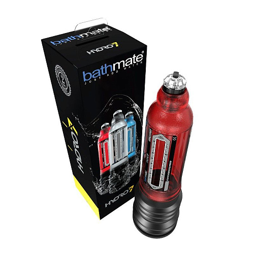 Красная гидропомпа Bathmate HYDRO7 BM-H7-BR