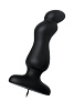 Анальная чёрная втулка с пультом D-PENG Mike DP-18004 (12,3 см)