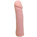 Телесный фаллоимитатор без мошонки из ультраскин Eroticon 30419 (24 см)