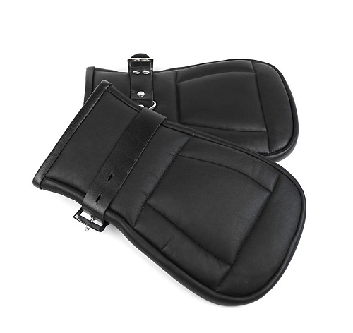 Бондажные перчатки PADDED BONDAGE MITTS House of steel LBR1569