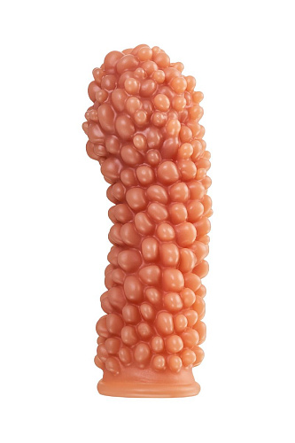 Телесная насадка с мягкими пузырьками KOKOS PS.005-L (16,5 см)