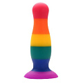 Разноцветная анальная пробка Dream Toys COLOURFUL PLUG 21699 (10,5 см)