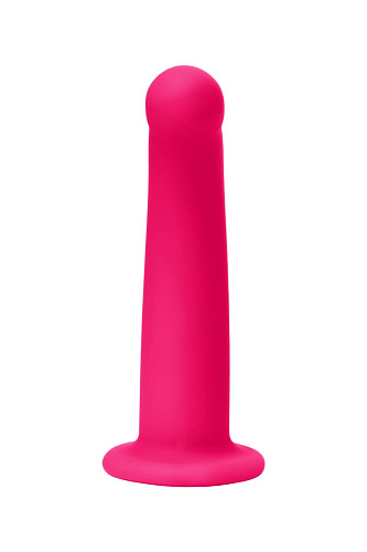 Розовый анальный фаллоимитатор с изгибом POPO Pleasure 731339 (14 см)