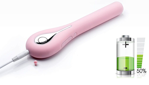 Нежно-розовый вибростимулятор с камерой Svakom Siime Eye SEVW-01PP (16,5 см)