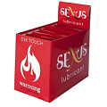 Набор из 50 пробников гель-смазки на водной основе Silk Touch Warming по 6 мл. каждый Sexus 817061