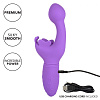 Фиолетовый вибратор-кролик California Exotic Novelties Rechargeable Butterfly Kiss SE-0783-15-3