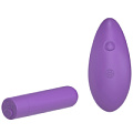 Фиолетовая вибропуля с пультом Pipedream Rechargeable Remote Control Bullet PD4946-12 (7,62 см)