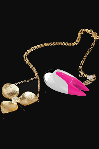 Бело-рзовый вибратор для стимуляции клитора Nalone FiFi VS-VR40