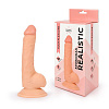 Реалистичный телесный фаллоимитатор Bior toys Erowoman ER-30057