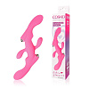 Розовый двойной вибростимулятор со съёмными вибропулями Bior toys CSM-23123