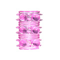 Розовая насадка на пенис Lola toys Rings Armour 0115-11Lola