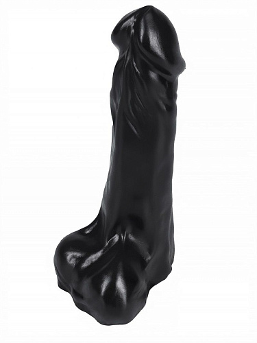 Чёрная насадка HARNESS для трусиков с плагом Сумерки богов №26 353-26 BX DD (21 см)