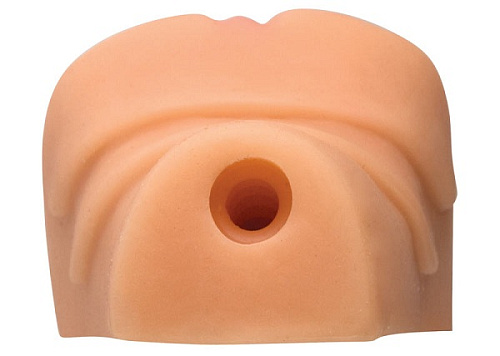 Телесные вагина и анус с вибрацией Topco Sales Phoenix Marie Vibrating CyberSkin Pet Pussy Ass 1091183