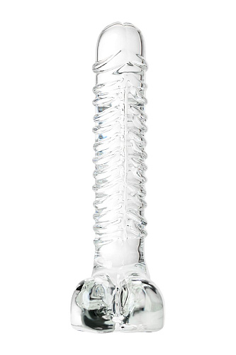 Стеклянный прозрачный фаллоимитатор Sexus Sexus Glass 912297
