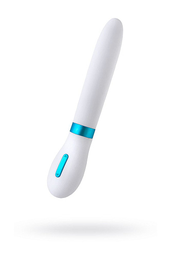 Бело-синий водонепроницаемый вибратор Erotist Mighty 540207 (22 см)