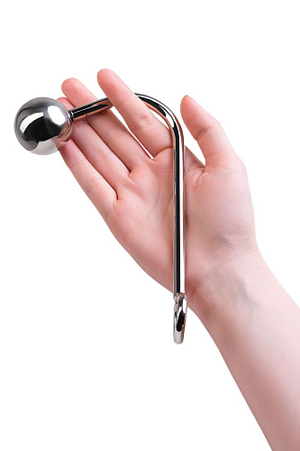 Анальный крюк для подвешивания с двумя сменными шарами ToyFa 717307