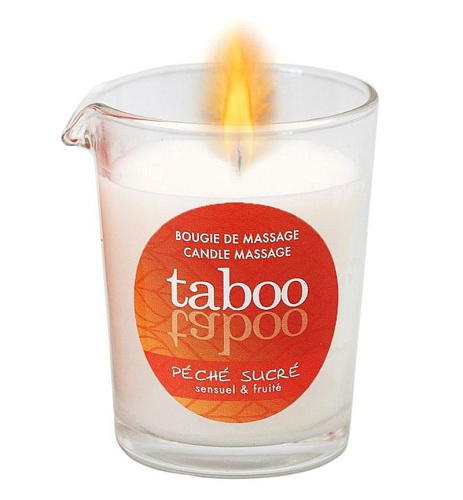 Массажное аромамасло с афродизиаками для женщин RUF Taboo Peche sucre 4001 (60 гр)