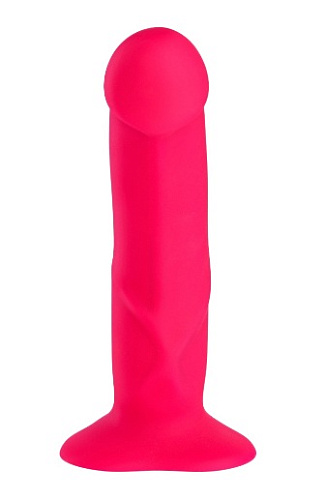 Ярко-розовый реалистичный фаллоимитатор Fun Factory The Boss Dildo 22836 (18 см)