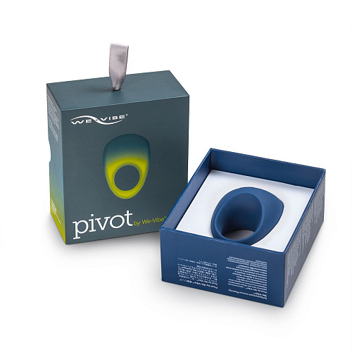 Синее эрекционное виброкольцо We-vibe Pivot SNPVSG5