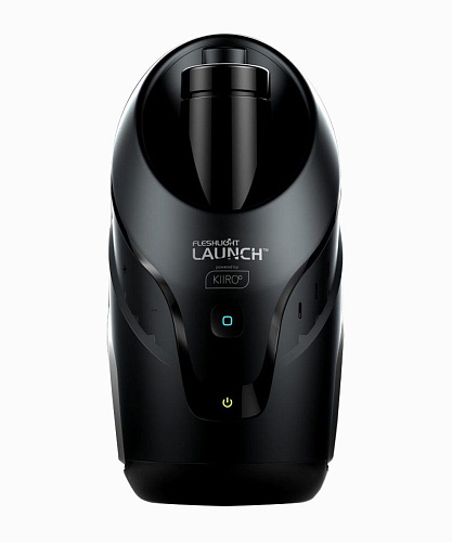 Портативное устройство для мастурбаторов в чёрном цвете Fleshlight Launch FL220