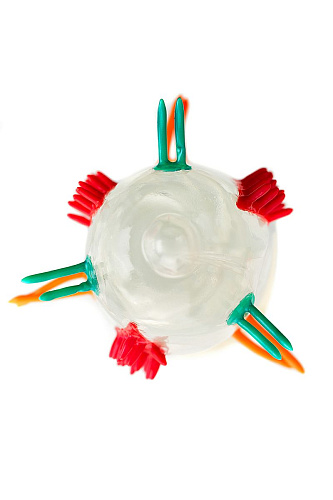 Презерватив с пучками усиков Штучки-дрючки Стимулирующая штучка №2 690919 (1 шт)