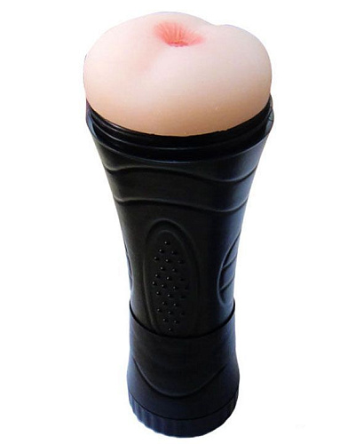 Мастурбатор-анус телесного цвета в футляре с вибрацией Eroticon Lolita 30399