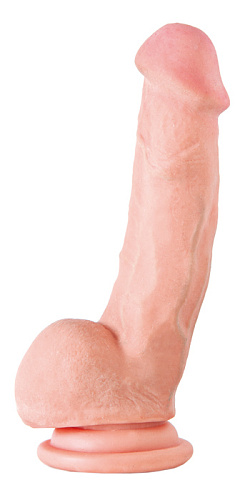 Реалистичный фаллоимитатор телесного цвета на присоске ToyFa 982008 (15 см)