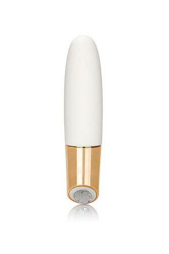 Вибромассажёр белого цвета Jopen Vibrating Mini Wand JO-8100-15-9 (12,75 см)