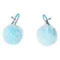Зажимы на соски с голубыми меховыми шариками Lola toys Angelic 1140-04lola