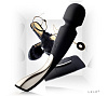 Профессиональный массажёр черного цвета Lelo Smart Wand Medium LEL8289