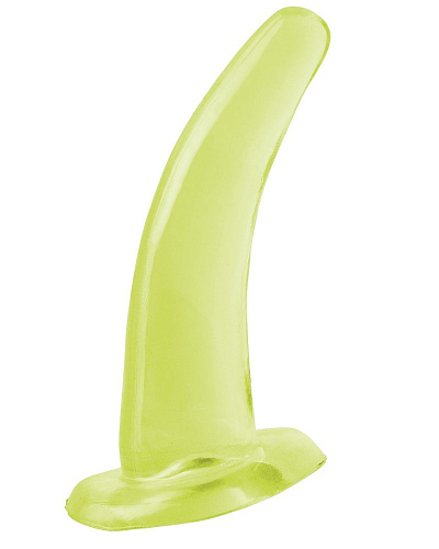 Светящаяся в темноте зелёная анальная пробка Pipedream His and Hers G-Spot PD4261-32 (12,4 см)