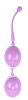 Сиреневые вагинальные шарики с шнурочком Chisa CN-150101022
