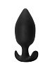Чёрная анальная пробка Lola toys Insatiable 8011-01lola (10,5 см)
