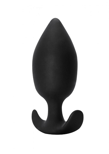 Чёрная анальная пробка Lola toys Insatiable 8011-01lola (10,5 см)