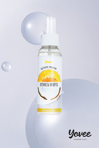 Спрей для тела и волос с ароматом дыни и кокоса ToyFa «Ароматы флирта» 722291