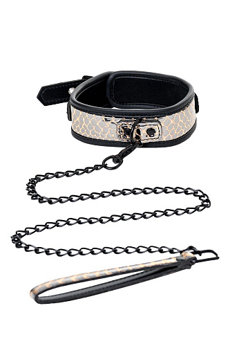 Набор золотисто-чёрных БДСМ-девайсов WANAME Goddess 477010