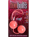 Розовые вагинальные мягкие шарики Seven Creations MARBILIZED DUO BALLS PINK 2K839MPK BCD GP