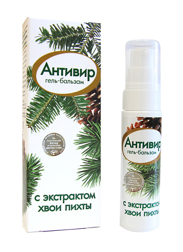 Гель-бальзам с экстрактом хвои пихты Биоритм Антивир LB-14005 (30 гр)