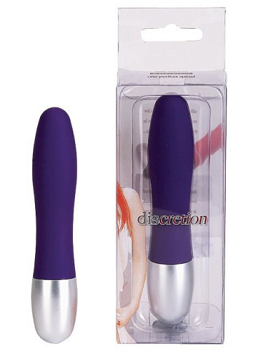 Фиолетовый вибратор Seven Creations Discretion Probe 05-186APU-ABX (11 см)
