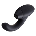 Чёрный стимулятор 2-в-1 для женщин Womanizer InsideOut 0592595